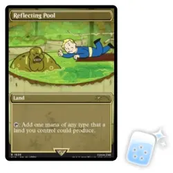 REFLECTING POOL (1535) Secret Lair Magic MTG MINT CARD - Image 1