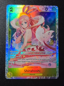 Shirahoshi - EB01-057 - One Piece Card Game PRB02- Super Rare Foil - M/NM - Image 1