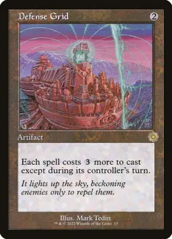 NM Defense Grid, MTG, The Brothers' War Retro Artifacts, Magic, 13 - Image 1