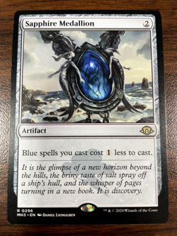 MTG - Sapphire Medallion #296- Modern Horizons 3 MH3 - Near Mint - Non-Foil - Image 1