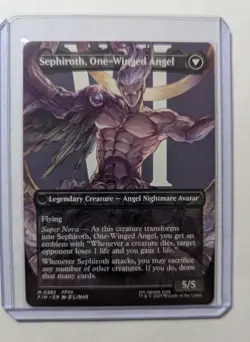 1x Sephiroth Fabled Soldier Borderless 0382 NM MTG Final Fantasy x1 - Image 2