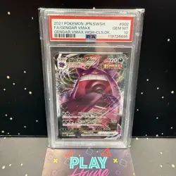 GENGAR VMAX SGG 002/019 JAP PSA 10 GEM MINT POKEMON 2021 GIAPPONESE HIGH CLASS - Image 2