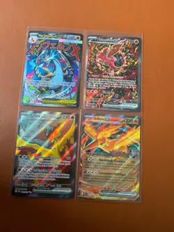 cartes Pokemon Lot de 4 cartes EX Tres recherchees Francaises NM - Image 1
