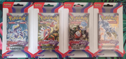 ARTSET - 4 Booster-BLISTER Pokemon Ecarlate Et Violet EV01 FR Scelle Neuf - Image 1