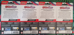 ARTSET - 4 Booster-BLISTER Pokemon Ecarlate Et Violet EV01 FR Scelle Neuf - Image 2