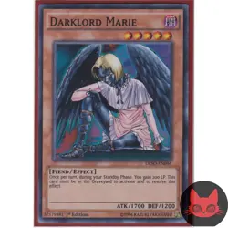 Yugioh Darklord Marie DESO-EN046 Super Rare 1st Edition NM - Image 1