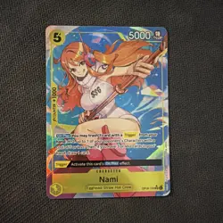 One Piece CCG Nami Alternate Art OP08-106 Parallel Mint Condition - Image 1