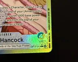 Boa Hancock Leader Alt Art One Piece TCG NM | English | OP14-041 - Image 4