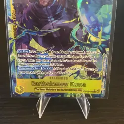 One Piece Legacy of the Master - OP12-119 - Bartholomew Kuma - Alt Art - Image 3