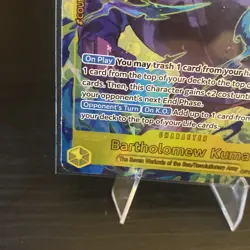 One Piece Legacy of the Master - OP12-119 - Bartholomew Kuma - Alt Art - Image 5