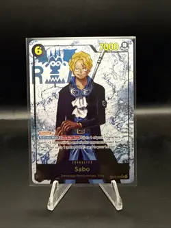 Sabo OP13-120 Secret Rare Alternate Art Carrying On His Will One Piece TCG - Image 1