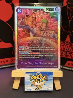 Carte One Piece DONQUIJOTE DOFLAMINGO SR OP10-071 Sang Royal Neuve FR - Image 1