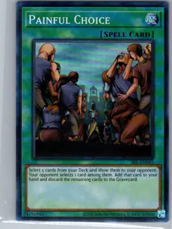 Painful Choice SRL-EN049 Spell Ruler (25th Anniversary) - Yu Gi Oh Card - NM - Image 1