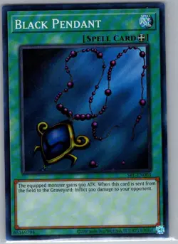 Black Pendant SRL-EN003 Spell Ruler (25th Anniversary) - Yu Gi Oh Card - NM - Image 1