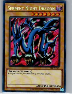 Serpent Night Dragon SRL-EN103 (25th Anniversary Edition) - Yu Gi Oh Card - NM - Image 1