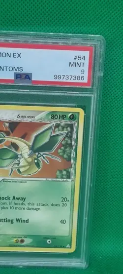 PSA 9 2006 Pokemon Vibrava EX Holon Phantoms Card #54/110 MINT Grade Vintage TCG - Image 4
