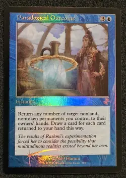 MTG FOIL Paradoxical Outcome Time Spiral: Remastered NM - Image 1