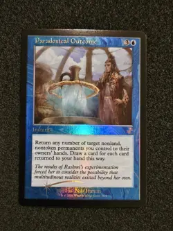 MTG FOIL Paradoxical Outcome Time Spiral: Remastered NM - Image 2