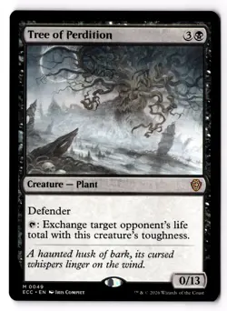 Tree of Perdition 49 Commander: Lorwyn Eclipsed Normal NM - Image 1