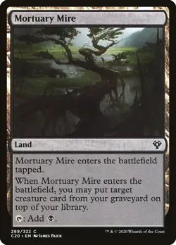 1x Mortuary Mire NM Eng MTG - Commander 2020 - Image 1