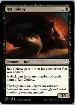 Dominaria #101 Rat Colony - Image 1