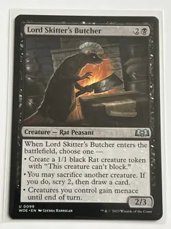 Lord Skitters Butcher 99 MTG Wilds of Eldraine 2023 Near Mint Non Foil - Image 2
