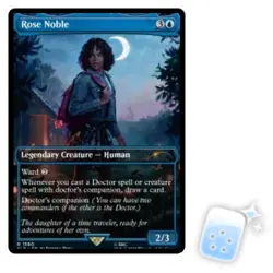 ROSE NOBLE Secret Lair Magic MTG MINT CARD - Image 1