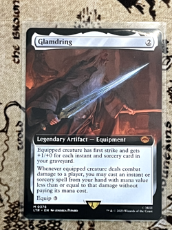Glamdring (Extended Art) - The Lord of the Rings - 376 - #Lightly Played - Image 1
