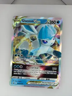 2019 Pokemon SWSH Black Star Glaceon VSTAR SWSH197 NM - Image 1