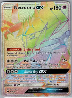 Necrozma GX 153/147 - Pokemon TCG SM: Burning Shadows - Hyper Rare (NM) - Image 1