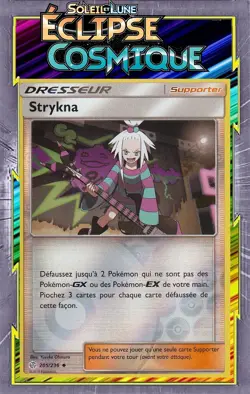 Strykna Reverse - SL12:Eclipse Cosmique - 205/236 -Carte Pokemon Neuve Francaise - Image 1