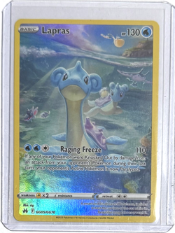 Pokemon Lapras Ultra Rare Holo GG05/GG70 Crown Zenith Galarian Gallery English - Image 1