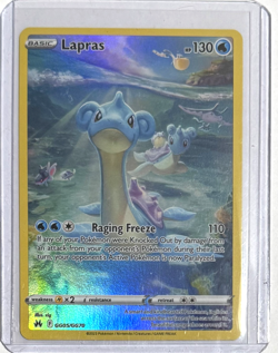 Pokemon Lapras Ultra Rare Holo GG05/GG70 Crown Zenith Galarian Gallery English - Image 2