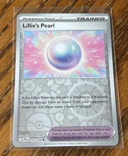 Pokemon TCG Lillie's Pearl 151/159 SV09: Journey Together Reverse Holo NM - Image 1
