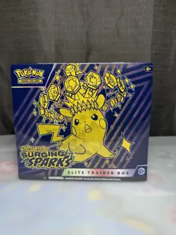 Pokemon TCG Scarlet And Violet Surging Sparks Elite Trainer Box Sealed NEW ETB - Image 1