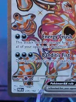 Pokemon - Hoopa ex - 226/182 SV04: Paradox Rift - Ultra Rare - NM - Image 5
