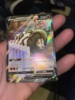 Sandaconda V 252/264 Pokemon TCG Sword & Shield Fusion Strike Alt Art NM - Image 1