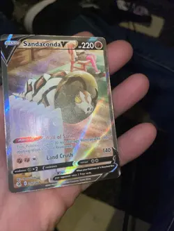 Sandaconda V 252/264 Pokemon TCG Sword & Shield Fusion Strike Alt Art NM - Image 2