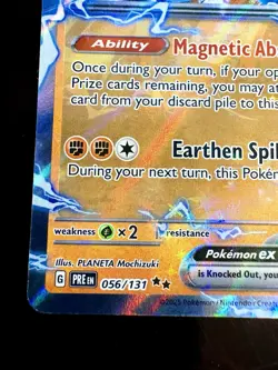 Pokemon TCG: 2025 Sandy Shocks EX 56/131-DOUBLE RARE HOLO-Prismatic Evolutions - Image 5