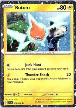 Rotom - (Cosmos Holo) Promo Miscellaneous Cards & Products 070/198 NM Pokemon - Image 1