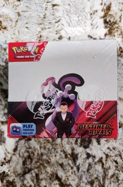 Pokemon TCG Destined Rivals Booster Box Sealed, English, 36-Pack - Image 1