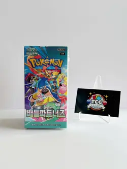 Pokemon TCG Battle Partners SV9 Booster Box Korean Factory Sealed - Image 1