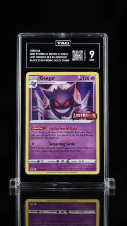 TAG 9 Gengar SWSH241 Black Star Promo Stamped Pokemon Lost Origin Sword & Shield - Image 1