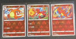 Charizard Evolution Line 001-003/127 Reverse Holo Pokemon GO Chinese Exclusives - Image 1