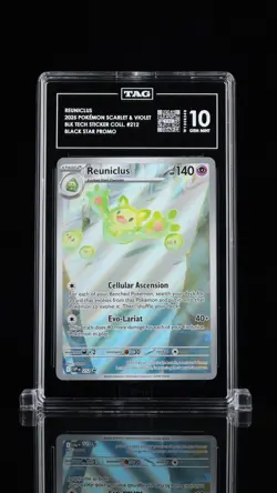 TAG 10 Reuniclus 212 SVP Black Star Promo Pokemon Black Bolt White Flare Gem Mt. - Image 1