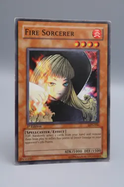 Yu-Gi-Oh! Fire Sorcerer - LON-036 - Common - 1st Edition - Image 1