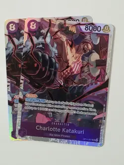 Charlotte Katakuri SR OP11-067 x2 A Fist Of Divine Speed English (Pack Fresh/NM) - Image 1