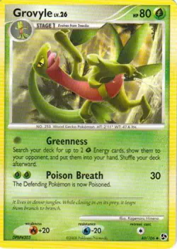 2x (pok-GE-040) Grovyle (U) Pokemon D&P Great Encounters Card # 40 - Image 1