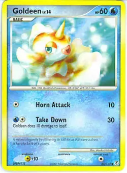2x (pok-DP-084) Goldeen (C) Pokemon Diamond & Pearl Base Set Card # 84 - Image 1