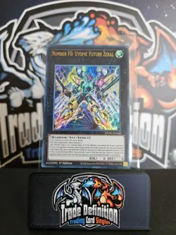 DUAD-EN042 Number F0: Utopic Future Zexal Ultra Rare 1st Ed YuGiOh Card - Image 1